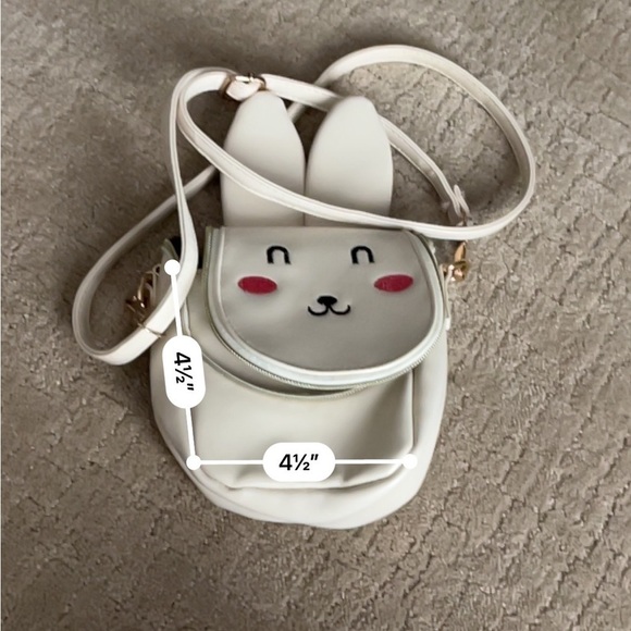 Small white bunny bag - Picture 2 of 5